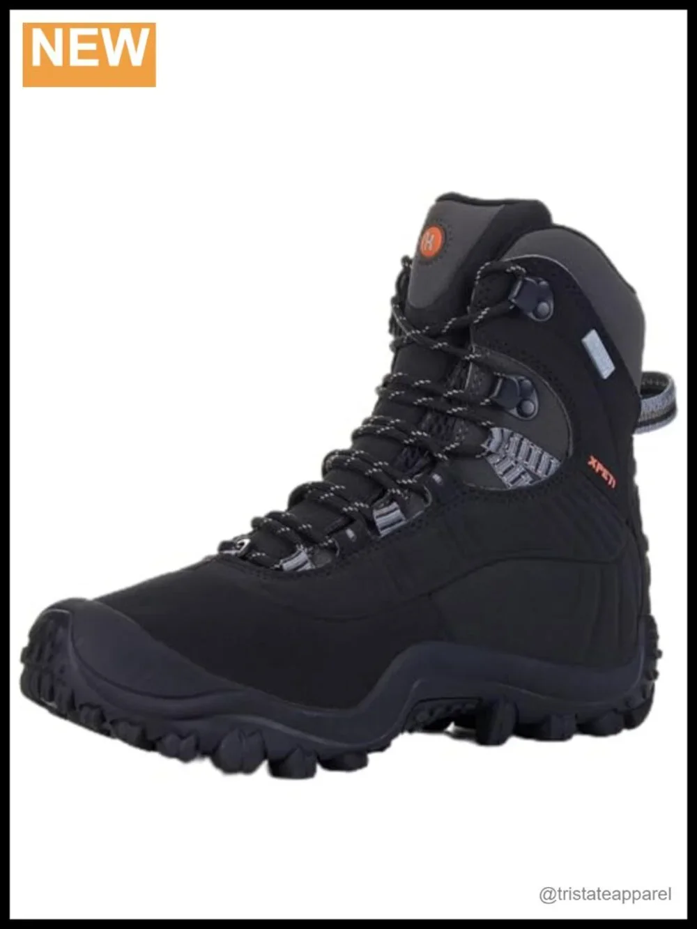 Women's Waterproof Insulated Hiking Boots Mid High-Top Lace-Up